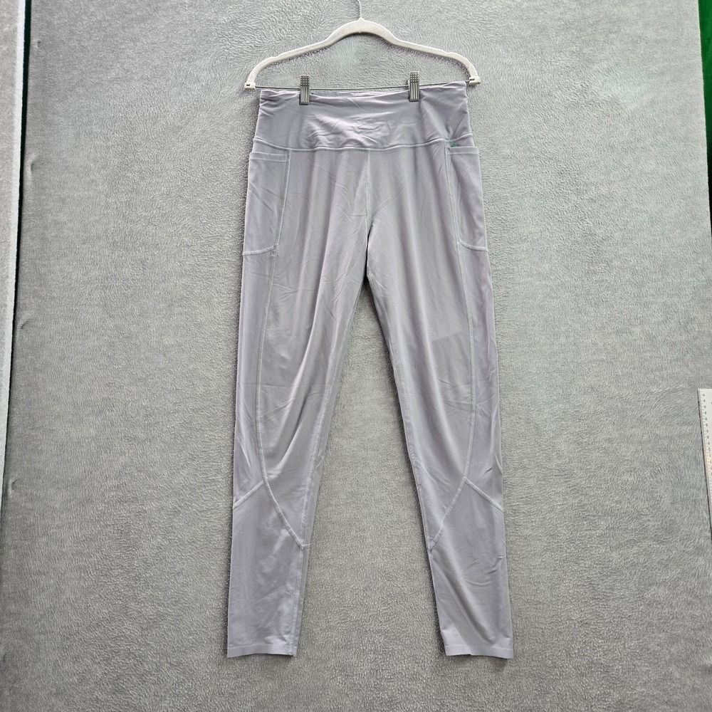 Victoria's Secret Sport Women Pants Large Purple Knockout Leggings Pockets